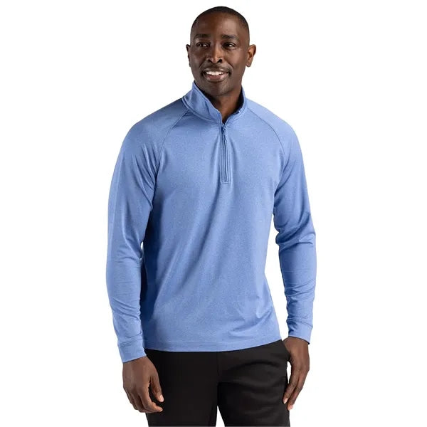 Clique Dash Recycled Mens Quarter Zip Sweatshirt
