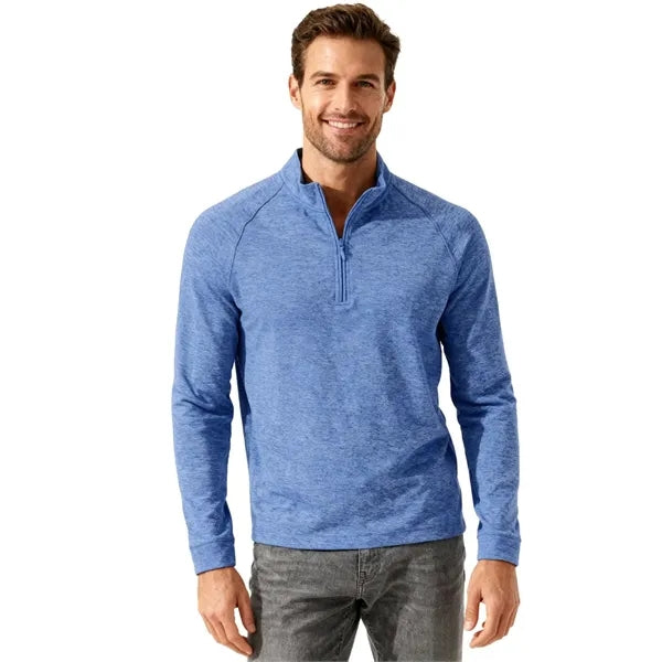 Clique Dash Recycled Mens Quarter Zip Sweatshirt