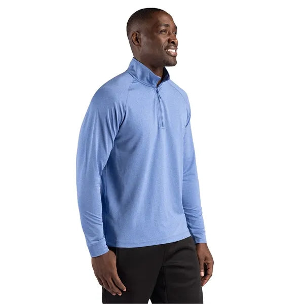 Clique Dash Recycled Mens Quarter Zip Sweatshirt