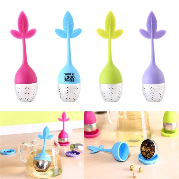 Three Leaves shaped Silicone Tea Infuser