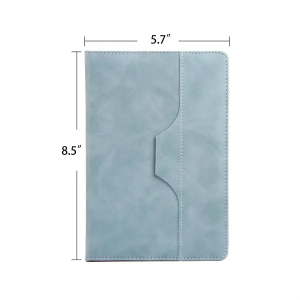 A5 Faux Leather Notebook With Pen Slot