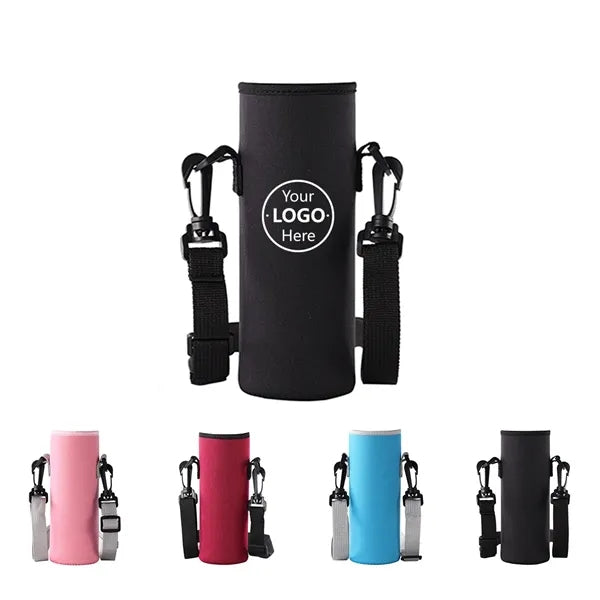 1 Liter Bottle Carrier With Adjustable Shoulder Strap