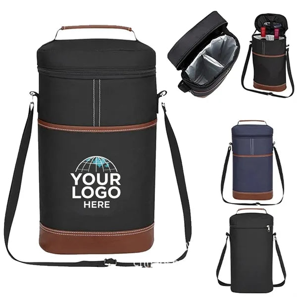 Double Wine Cooler Bag with Handle