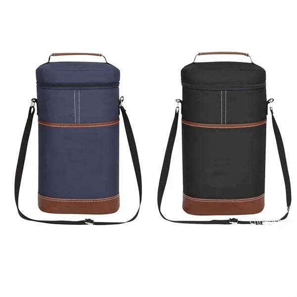 Double Wine Cooler Bag with Handle