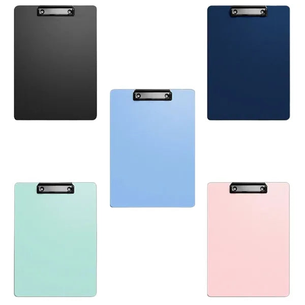 A4 Standard Writing Plastic Clipboard with Metal Clip