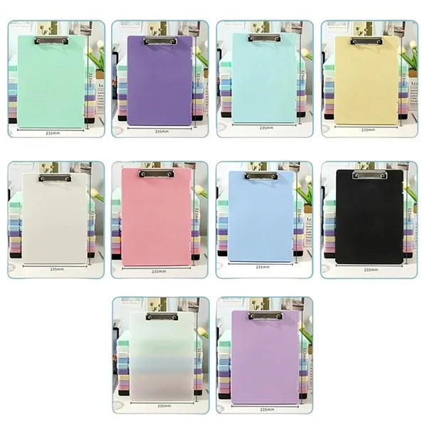 2-in-1 A4 Clipboard & File Storage Box with Pen Holder