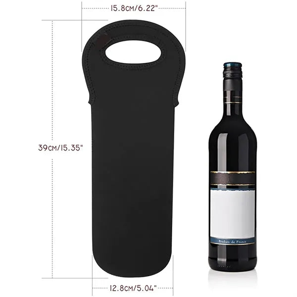 Wine Bottle Carrier With Holder