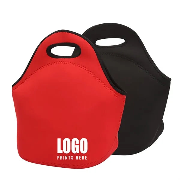 Solid Color Neoprene Lunch Bag
