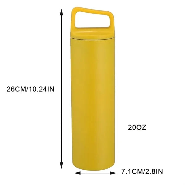 20 Oz Stainless Steel Sports Vacuum Insulated Water Bottle