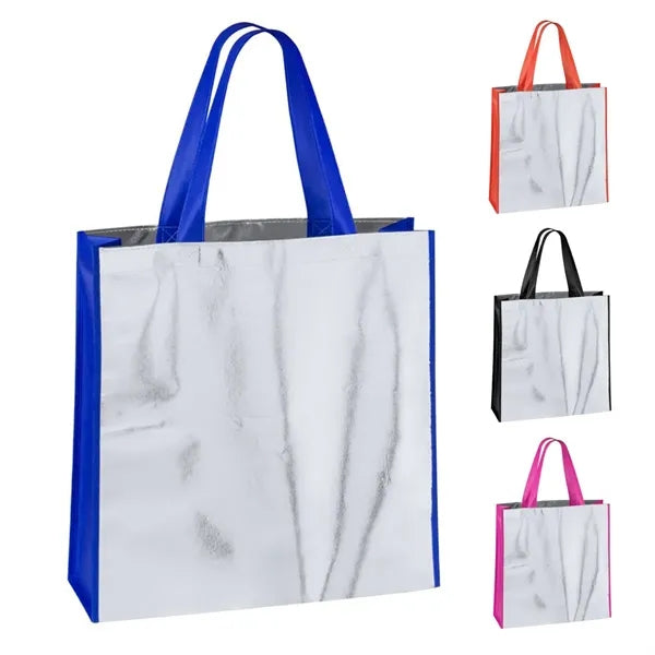 Laminated Metallic Tote Bag