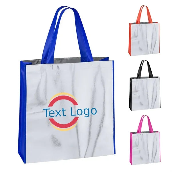 Laminated Metallic Tote Bag