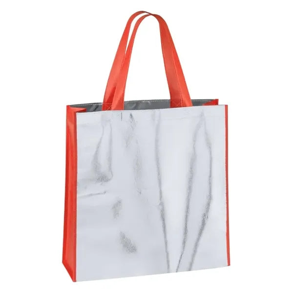 Laminated Metallic Tote Bag