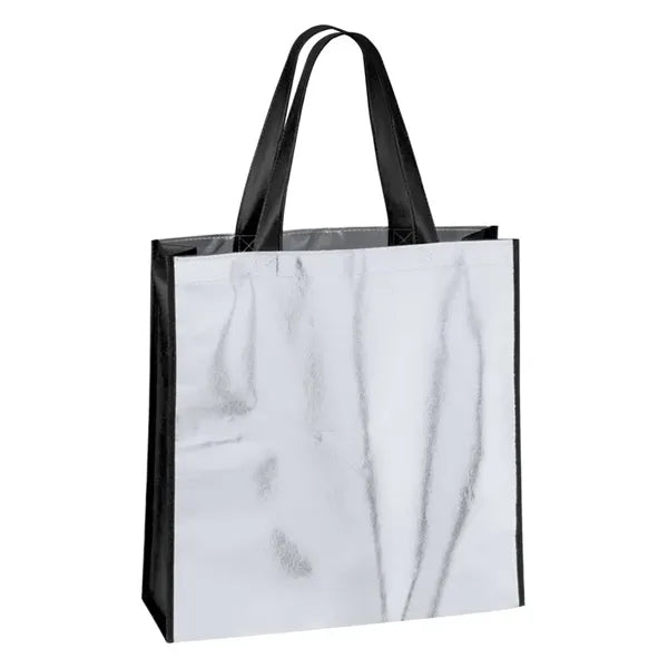 Laminated Metallic Tote Bag