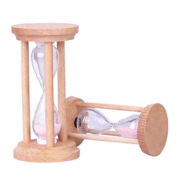 3 Minutes Wooden Hourglass Timer