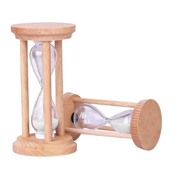 3 Minutes Wooden Hourglass Timer