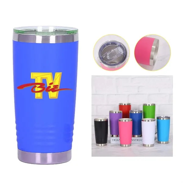 20 oz Vacuum Insulated Double Wall Tumbler Travel Coffee Mug