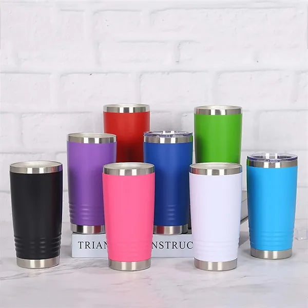 20 oz Vacuum Insulated Double Wall Tumbler Travel Coffee Mug
