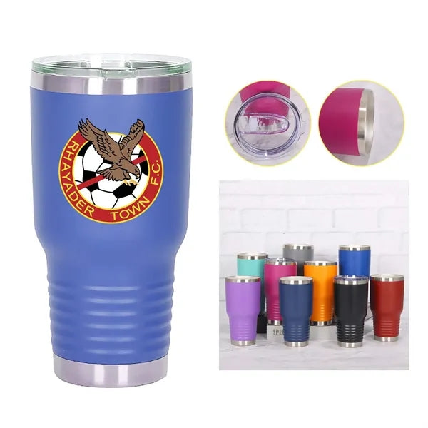 30 oz Stainless Steel Vacuum Tumbler Travel Coffee Mug