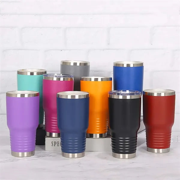 30 oz Stainless Steel Vacuum Tumbler Travel Coffee Mug