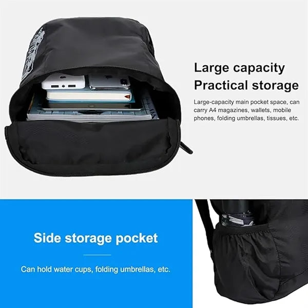 Lightweight Waterproof Foldable Hiking Daypack Backpack