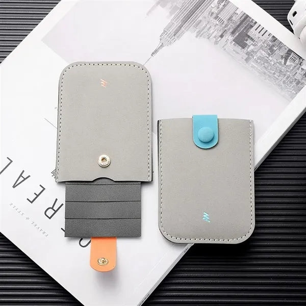 PU Pull-Out Credit Card Holder