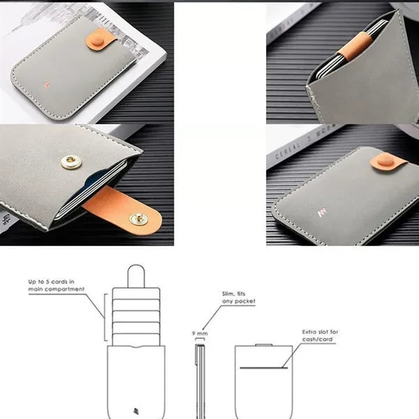 PU Pull-Out Credit Card Holder