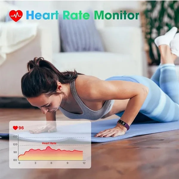 Smart Watch Fitness Activity Tracker with Cardio