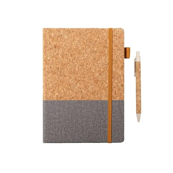 Cork Journal with Eco Pen - Ocean