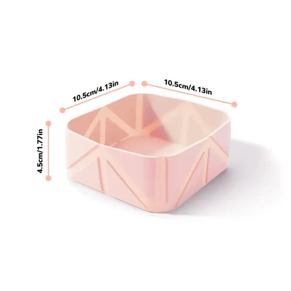 Outdoor Pet Folding Silicone Camping Bowl