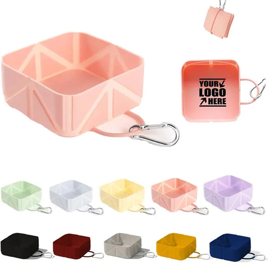 Outdoor Pet Folding Silicone Camping Bowl