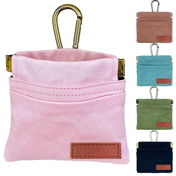Auto Seal Dog Treat Training Pouch With Clip