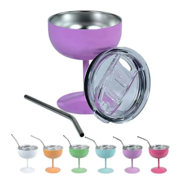 Stainless Steel Martini Tumbler With Lids