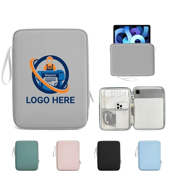17 Inch PU Waterproof Shock-Absorbing Tablet Bag