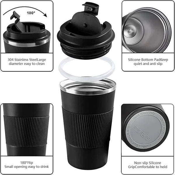 12 oz Insulated Travel Coffee Mug