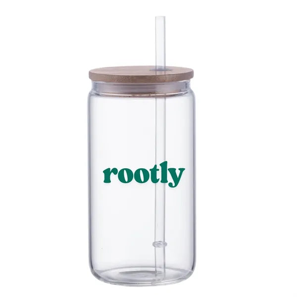 18 Oz. Glass Tumbler