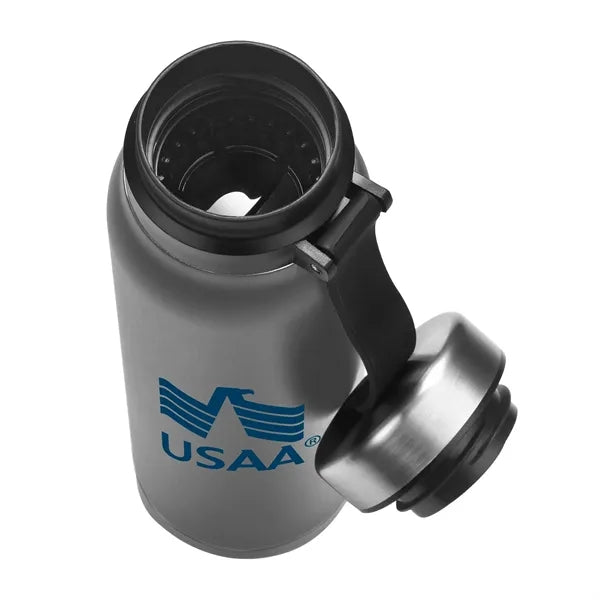 20oz. Stainless Steel Water Bottle with Carry Handle