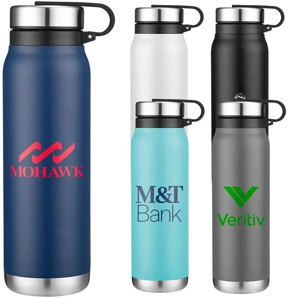 20oz. Stainless Steel Water Bottle with Carry Handle