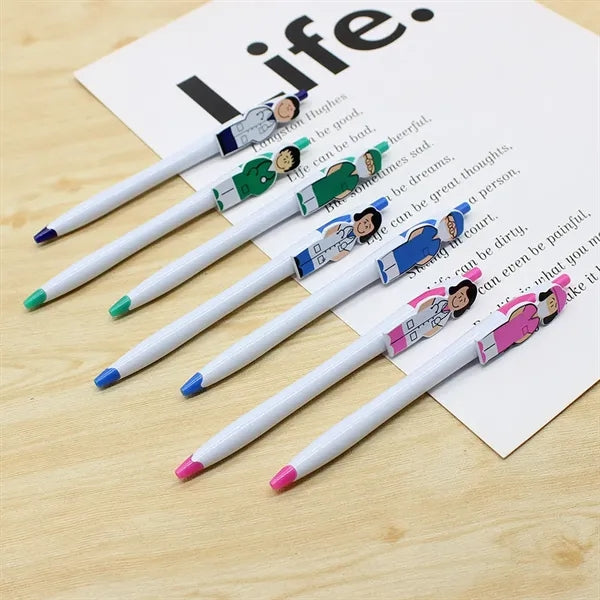Retractable Ballpoint Pen for Hospital