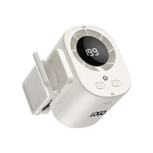 Rechargeable Desk Fan with Digital Display