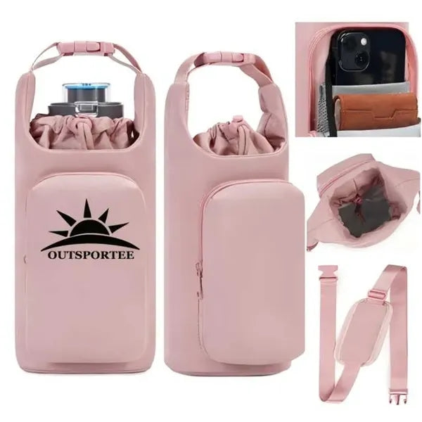 Portable Water Bottle Sleeve Insulated Protective Cover