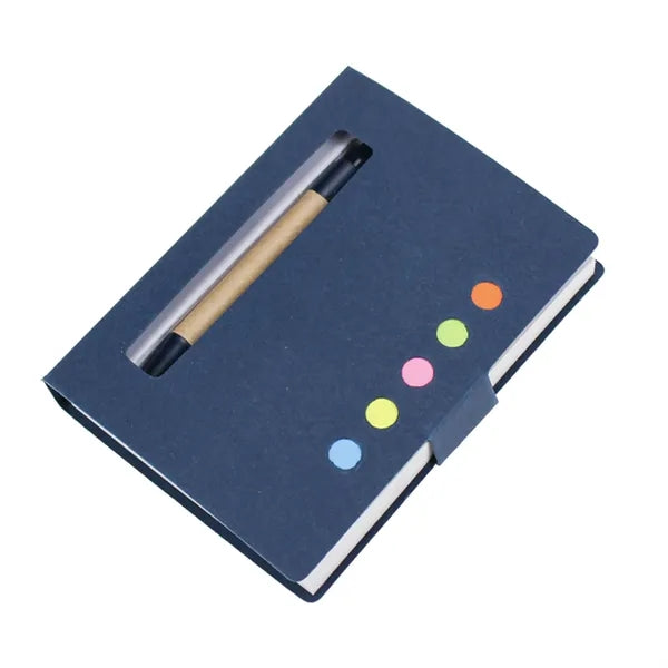 Notebook Steno Pocket Notepad with Pen and Sticky Notes