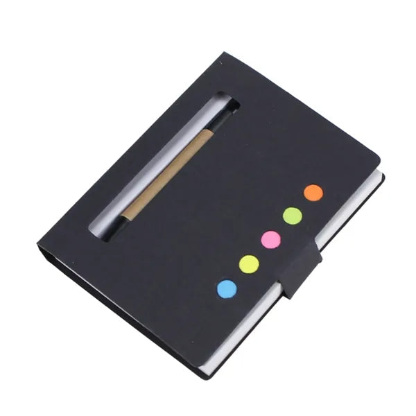 Notebook Steno Pocket Notepad with Pen and Sticky Notes