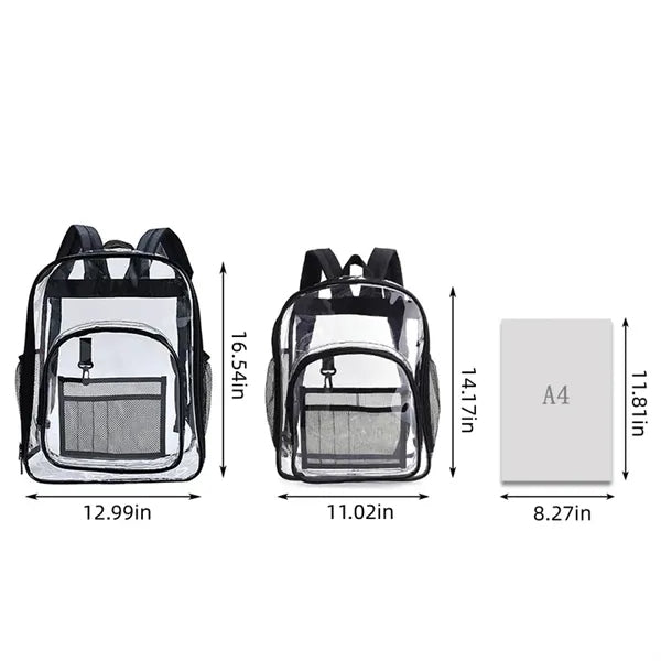 Large Waterproof Transparent Backpack