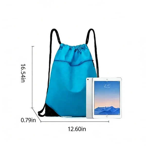 Oxford Cloth Drawstring Backpack
