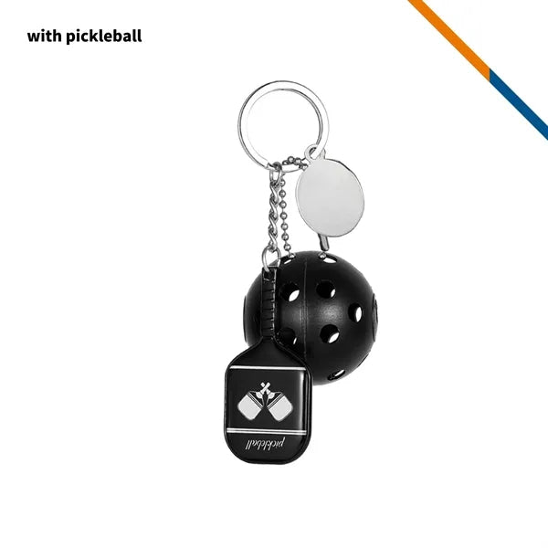 Hitvi Metal Pickleball Paddle Keychain