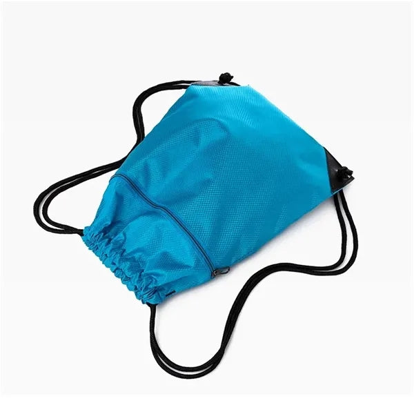 Oxford Cloth Drawstring Backpack