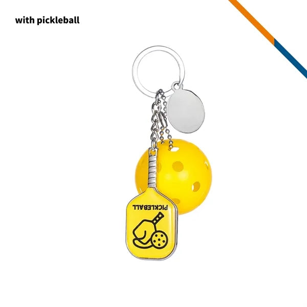 Hitvi Metal Pickleball Paddle Keychain