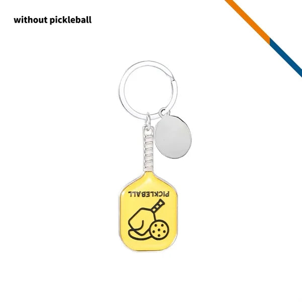 Hitvi Metal Pickleball Paddle Keychain
