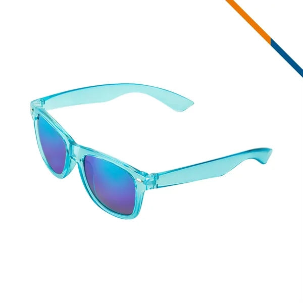 MiroPop Mirrored Tonal Sunglasses