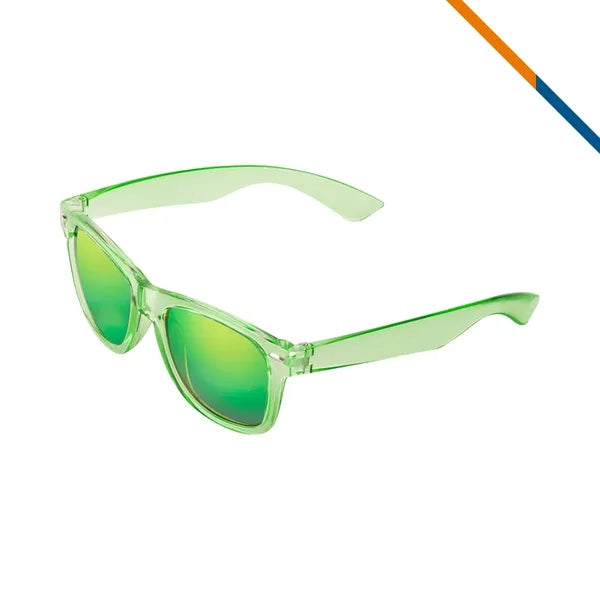 MiroPop Mirrored Tonal Sunglasses